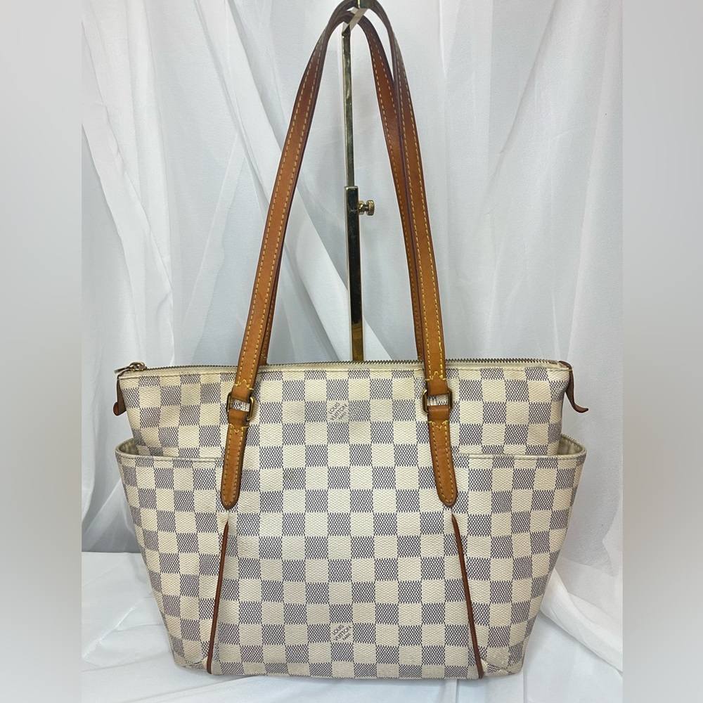 Louis Vuitton Totally PM Damier Azur Authentic